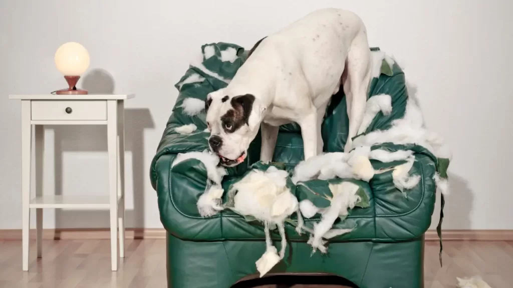 evitar que seu cachorro destrua tudo